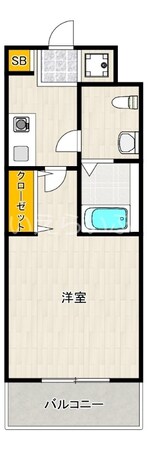 フォレストヴィラ東田の物件間取画像